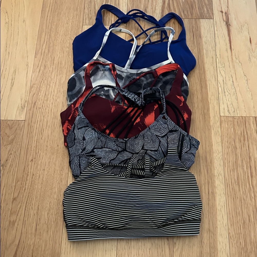 lululemon athletica Women's Tank Tops - Blue, Red, Black, White, size 6